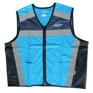 Amazon Safety Vest Luly Yang Blue High Visibility (2XL/3XL) Adult New Sealed